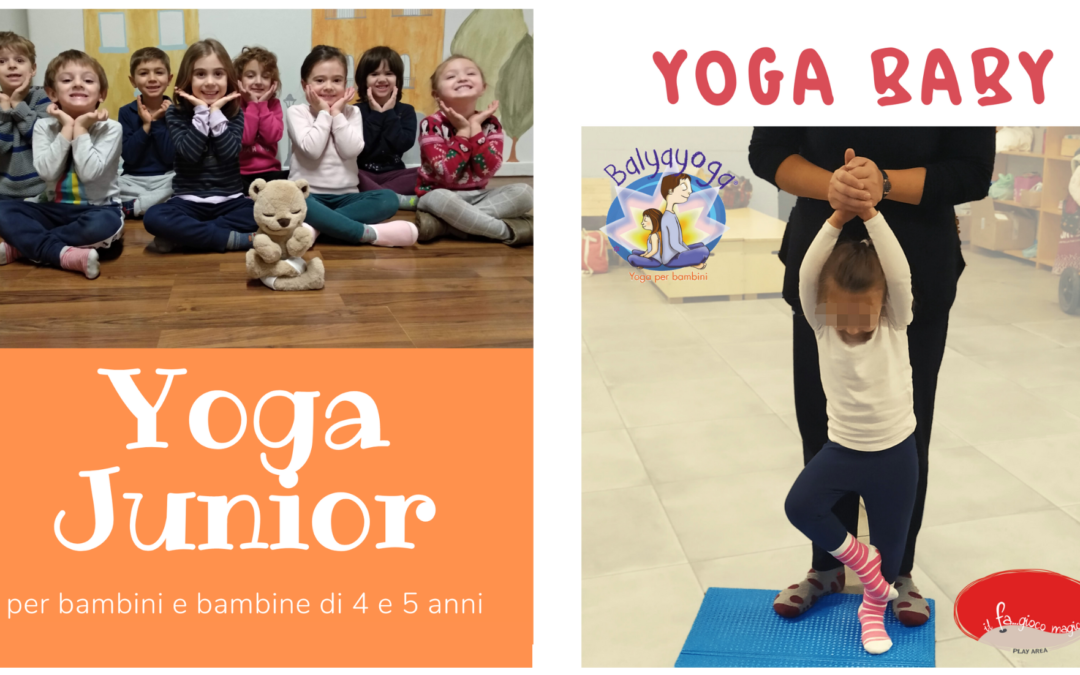 Yoga baby e Yoga junior