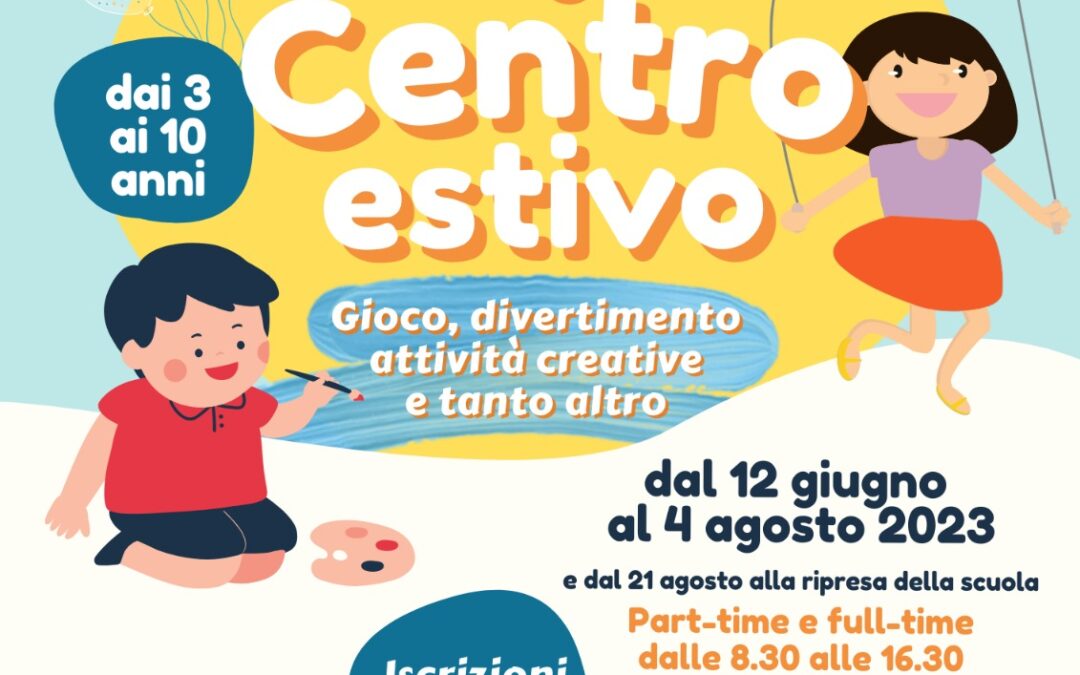 Anteprima del nuovo centro estivo 2023